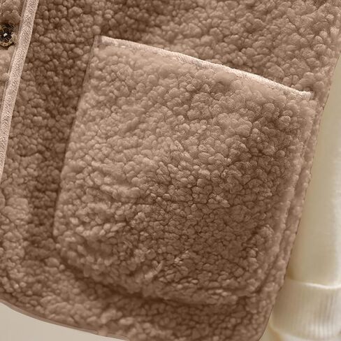 Women Fleece Vest Coats Sleeveless Button Lightweight Comfy Outerwear Sherpa Jackets with Pockets in Saudi Arabia