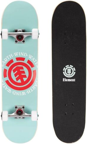 Element Popsicle Skateboard Mint 31" Standard Skateboards with 5" Aluminum Trucks, 9 Layer NE Maple, Ideal for All Experience Levels in Kuwait