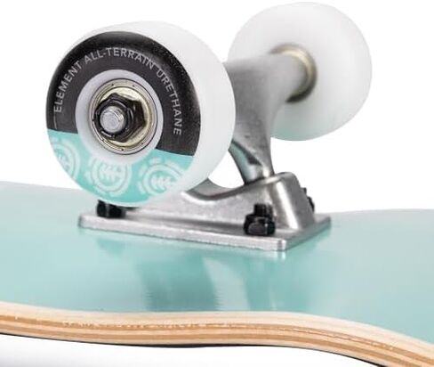 Element Popsicle Skateboard Mint 31" Standard Skateboards with 5" Aluminum Trucks, 9 Layer NE Maple, Ideal for All Experience Levels in Kuwait
