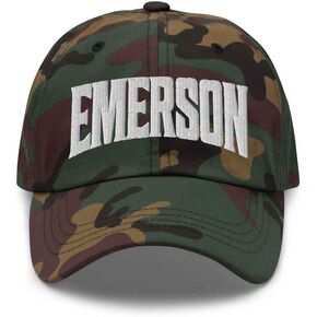 Emerson Baseball Cap Emerson Dad Hat Nebraska NE Hat Embroidered Souvenir in Saudi Arabia