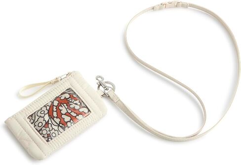 Vera Bradley womens Featherweight Zip Id Pouch W/Breakaway Lanyard in Saudi Arabia