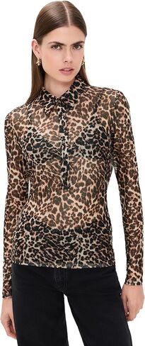 قميص دومينيك ليو الشبكي للنساء من Generation Love in Kuwait