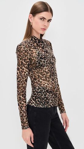 قميص دومينيك ليو الشبكي للنساء من Generation Love in Kuwait