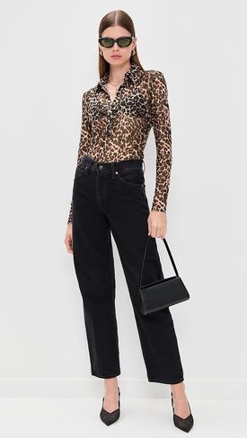 قميص دومينيك ليو الشبكي للنساء من Generation Love in Kuwait