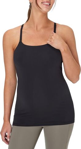 Hanes Women's Maternity Nursing, Stretch & Recover Racerback Breastfeeding Tank Top with Clip-Down Straps in Saudi Arabia