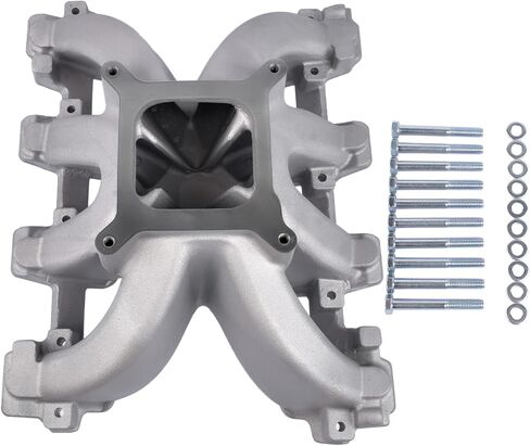 GELUOXI الألومنيوم طائرة واحدة استبدال مشعب السحب للجنرال III LS1/LS2/4.8/5.3/6.0L RPM 3500-8000 28097 in Saudi Arabia