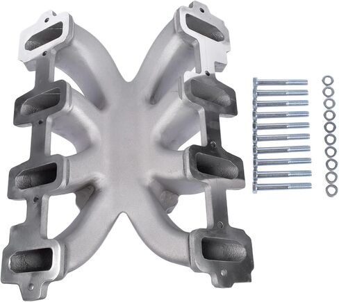 GELUOXI الألومنيوم طائرة واحدة استبدال مشعب السحب للجنرال III LS1/LS2/4.8/5.3/6.0L RPM 3500-8000 28097 in Saudi Arabia