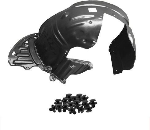 Parts N Go Fender Liner w/Clips for 2011-2013 Odyssey Front Right Passenger Side HO1249141 74101TK8A00 in Saudi Arabia