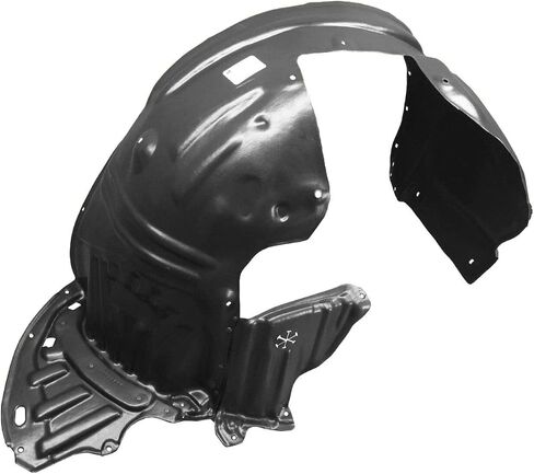Parts N Go Fender Liner w/Clips for 2011-2013 Odyssey Front Right Passenger Side HO1249141 74101TK8A00 in Saudi Arabia