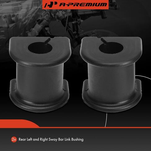A-Premium 2 x Rear Sway Bar Bushing Kit, Compatible with Toyota FJ Cruiser 2007 2008 2009, 4WD in Saudi Arabia