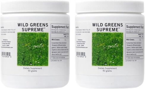 Supreme Nutrition Wild Greens, Pure 90 Grams Herbal Combination Powder in Kuwait