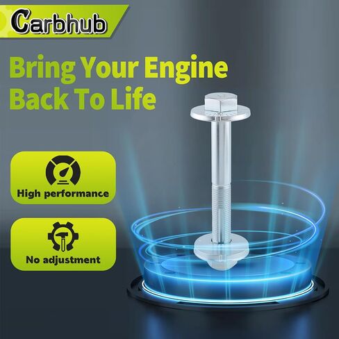 Carbhub Front Shaft Rear Lower Control Arm Alignment Cam Bolts Compatible with Nissan Armada 2012-2015 Frontier 2005-2021 Pathfinder 2005-2012 Xterra 2005-2015 for Infiniti QX56 Replace 54580-7S000 in Saudi Arabia