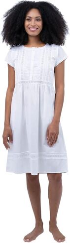 The 1 for U Victorian Nightgown - Women Nightgown, Daphne 100% Cotton Gown in Saudi Arabia