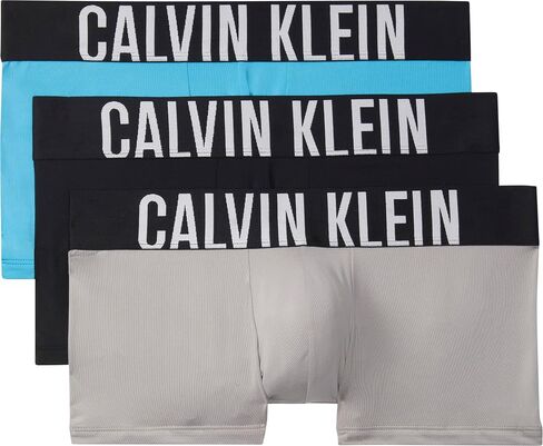 صندوق كالفن كلاين انتينس باور منخفض الارتفاع، 3 قطع - NB3611 (أزرق كرنفال/أسود/رمادي ضبابي، صغير) in Saudi Arabia