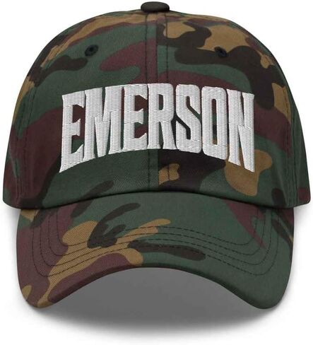 Emerson Baseball Cap Emerson Dad Hat Nebraska NE Hat Embroidered Souvenir in Saudi Arabia