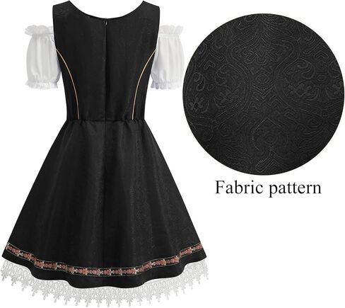 ملابس مهرجان أكتوبر زي درندل للنساء من الكرنفال البافاري الألماني التقليدي in Kuwait