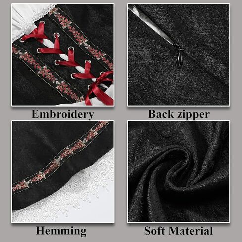 ملابس مهرجان أكتوبر زي درندل للنساء من الكرنفال البافاري الألماني التقليدي in Kuwait