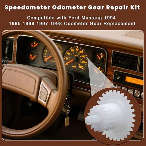 طقم تصليح عداد المسافات والعتاد متوافق مع Ford Mustang 1994 1995 1996 1997 1998 استبدال عداد المسافات والعتاد in Kuwait