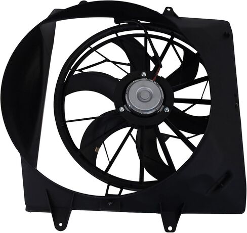 Radiator Cooling Fan & Shroud Assembly for 1999 2000 2001 2002 2003 Jeep Grand Cherokee in Saudi Arabia