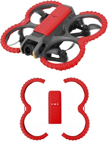 واقي حماية المروحة + لوحة حماية خلفية للطائرة بدون طيار لـ DJI Avata 2، غطاء واقٍ مضاد للتصادمات + لوحة حماية خلفية لـ Avata 2 (برتقالي) in Kuwait