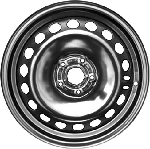 16 inch Steel Wheel Rim for 2011-2016 Chevrolet Cruze (19-Hole Design) - Black Reman Factory Steel Wheel in Saudi Arabia