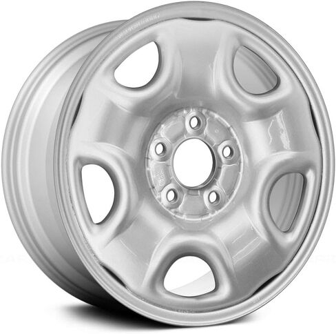 16 inch Steel Wheel Rim for 2003-2005 Honda Pilot (5-Spoke Design) - Silver Reman Factory Steel Wheel in Saudi Arabia