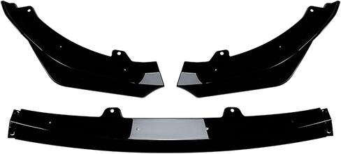 Car Front Spoiler Lip Kit Splitter for Kia Stinger GT 2018-2024 Black in Saudi Arabia