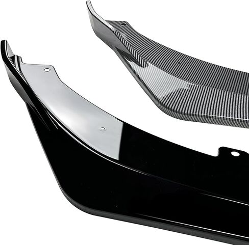 Car Front Spoiler Lip Kit Splitter for Kia Stinger GT 2018-2024 Black in Saudi Arabia
