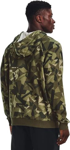 Under Armour Freedom Rival Amp Pullover Hoody - Academy/Steel - XL in Saudi Arabia
