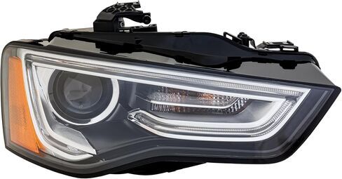 مصباح أمامي زينون جانبي للركاب من Garage-Pro لسيارة Audi A4 Quattro 2013-2016 تم بناؤه من مايو 2012 بدون إضاءة منحنية تحل محل # 8T0941044E-PFM in Kuwait
