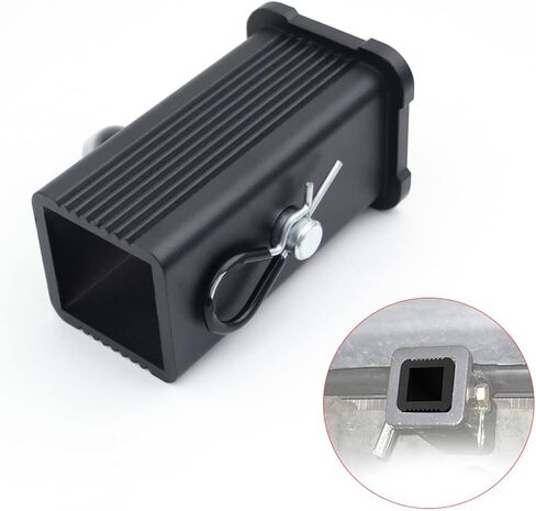 2.5-2 Inch Hitch Adapter, 2-1/2 inches to 2 inches Trailer Hitch Receiver Adapter Converter Plug-in Sleeve Receiver Converter with Hitch Pin and Clip in Kuwait