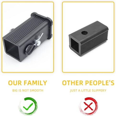 2.5-2 Inch Hitch Adapter, 2-1/2 inches to 2 inches Trailer Hitch Receiver Adapter Converter Plug-in Sleeve Receiver Converter with Hitch Pin and Clip in Kuwait