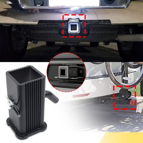 2.5-2 Inch Hitch Adapter, 2-1/2 inches to 2 inches Trailer Hitch Receiver Adapter Converter Plug-in Sleeve Receiver Converter with Hitch Pin and Clip in Kuwait