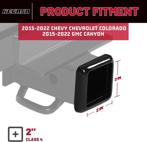 HECASA Class 4 Trailer Hitch Compatible with 2015-2022 Chevy Chevrolet Colorado GMC Canyon Trailer Tow Hitch 2 Inch Receiver in Saudi Arabia
