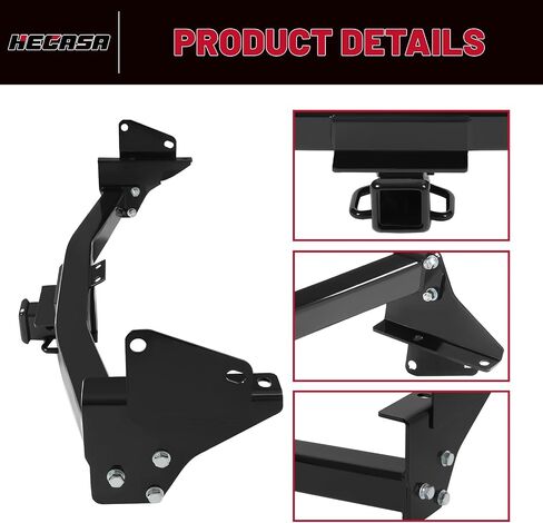 HECASA Class 4 Trailer Hitch Compatible with 2015-2022 Chevy Chevrolet Colorado GMC Canyon Trailer Tow Hitch 2 Inch Receiver in Saudi Arabia