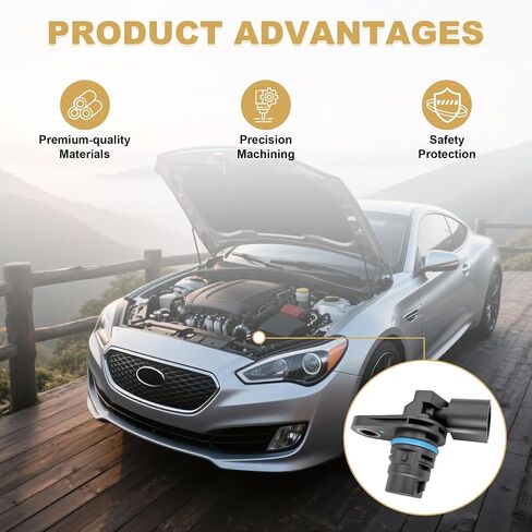 PartsFlow Engine Camshaft Position Sensor compatible with 2007-2016 Kia Optima Sportage Hyundai Sonata PC719 in Saudi Arabia