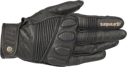 قفازات Alpinestars Crazy Eight، مقاس صغير، أسود/أسود in Kuwait