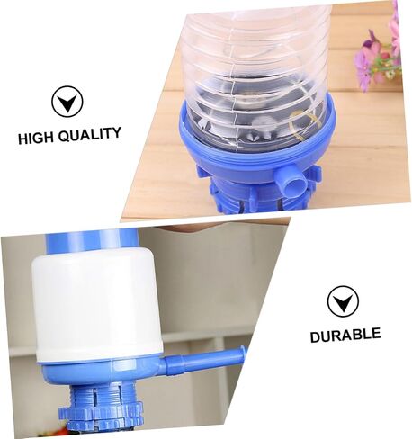 HOMSFOU 2pcs Hand Press Drinking Fountain Manual Pump for Water Bottle Hose Extensions in Saudi Arabia