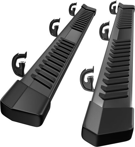 استبدال لوحات الجري مقاس 6 بوصات لـ 2004-2014 Ford F150 SuperCrew Cab Side Steps قضبان Nerf من الفولاذ المقاوم للصدأ in Saudi Arabia