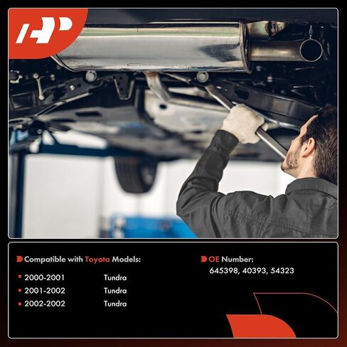 A-Premium Left Catalytic Converter with Gasket Kit Direct-Fit Compatible with Toyota Tundra 2000 2001 2002, 4.7L, E.P.A. Compliant in Saudi Arabia