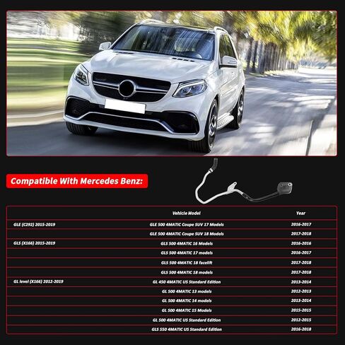 2782002751 خط تبريد المحرك مناسب لسيارة Mercedes-Benz GLE (C292) 2015-2019 GLE500، GLS (X166) 2015-2019 GLS 500، GL-Class (X166) 2012-2019 GL 450 500، GLS550 استبدال # 2782000500 in Saudi Arabia