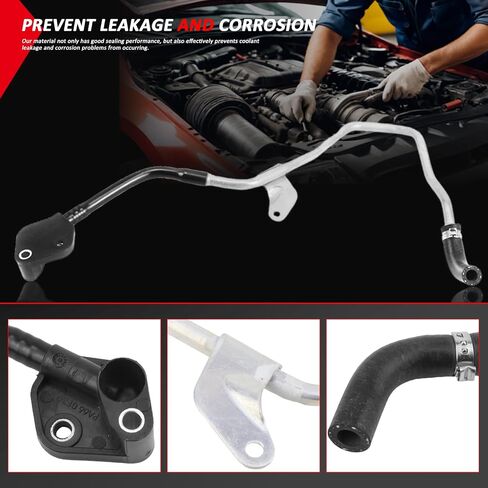 2782002751 خط تبريد المحرك مناسب لسيارة Mercedes-Benz GLE (C292) 2015-2019 GLE500، GLS (X166) 2015-2019 GLS 500، GL-Class (X166) 2012-2019 GL 450 500، GLS550 استبدال # 2782000500 in Saudi Arabia