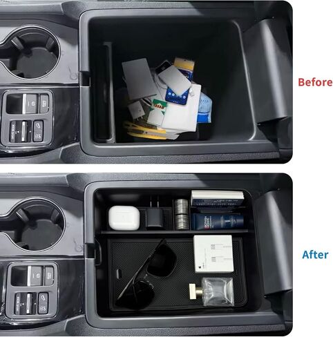 صينية تنظيم وحدة التحكم المركزية لـ 2023 2024 2025 Honda Pilot، 2024 2025 2026 Honda Passport & 2024 2025 Ridgeline Accessories، مقسم منظم تخزين صندوق مسند الذراع in Kuwait