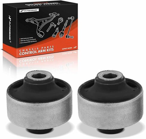 A-Premium 2 x Front Rearward Lower Control Arm Bushing Kit, Compatible with Hyundai Elantra 2011-2016, Accent 2012-2017, Veloster 2012-2016, Elantra Coupe 2013-2014, Elantra GT 2013-2016 in Saudi Arabia