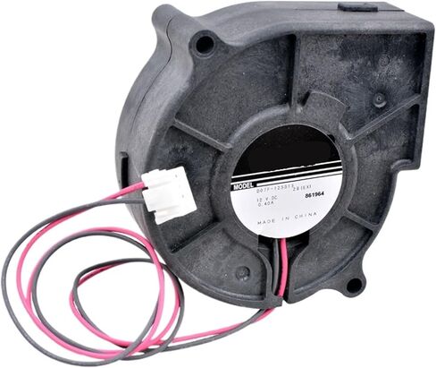 1 قطعة D07F-12SS13 7530 75 مللي متر منفاخ مروحة 75x75x30 مللي متر DC12V 0.40A ارتفاع حجم الهواء منفاخ مروحة التبريد in Kuwait