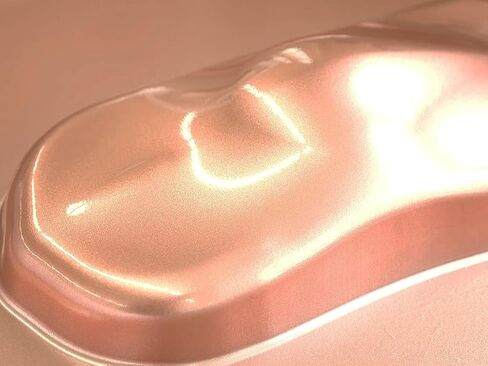 Rwraps Gloss Metallic Vinyl Car Wrap Film Sheet Roll with Air Release Technology - 5ft x 5ft, Rose Gold in Saudi Arabia