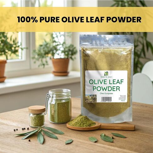 Olive Leaf C/S | Cut & Sifted | Olea Europaea | Wildcrafted | 4oz in Saudi Arabia