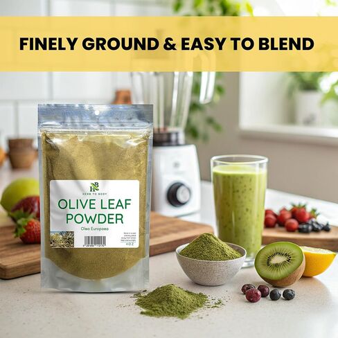 Olive Leaf C/S | Cut & Sifted | Olea Europaea | Wildcrafted | 4oz in Saudi Arabia