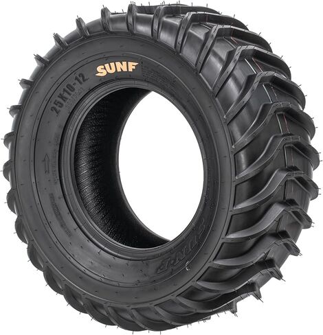 زوج من إطارات السباق الرملية SunF ATV UTV مقاس 25x8-12 25x8x12, 6PR بدون أنبوب، A061 in Saudi Arabia