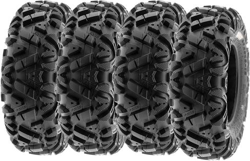 إطارات SunF 26x10-12 26x10x12 لجميع التضاريس ATV UTV 6 PR POWER I A033 - مجموعة من 4 in Saudi Arabia